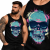 TANK TOP HORROR SKULL COLOR
